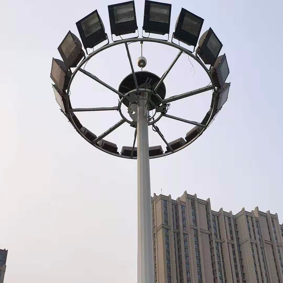 2022 Newest 30m 35m 45m LED High Mast Light