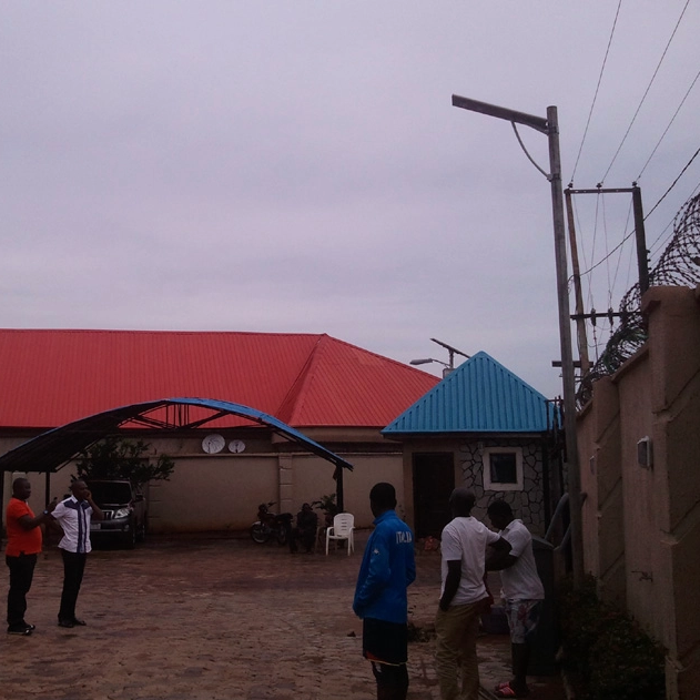 PROJECTS IN NIGERIA SOLAR ALL IN ONE STREET LIGHT