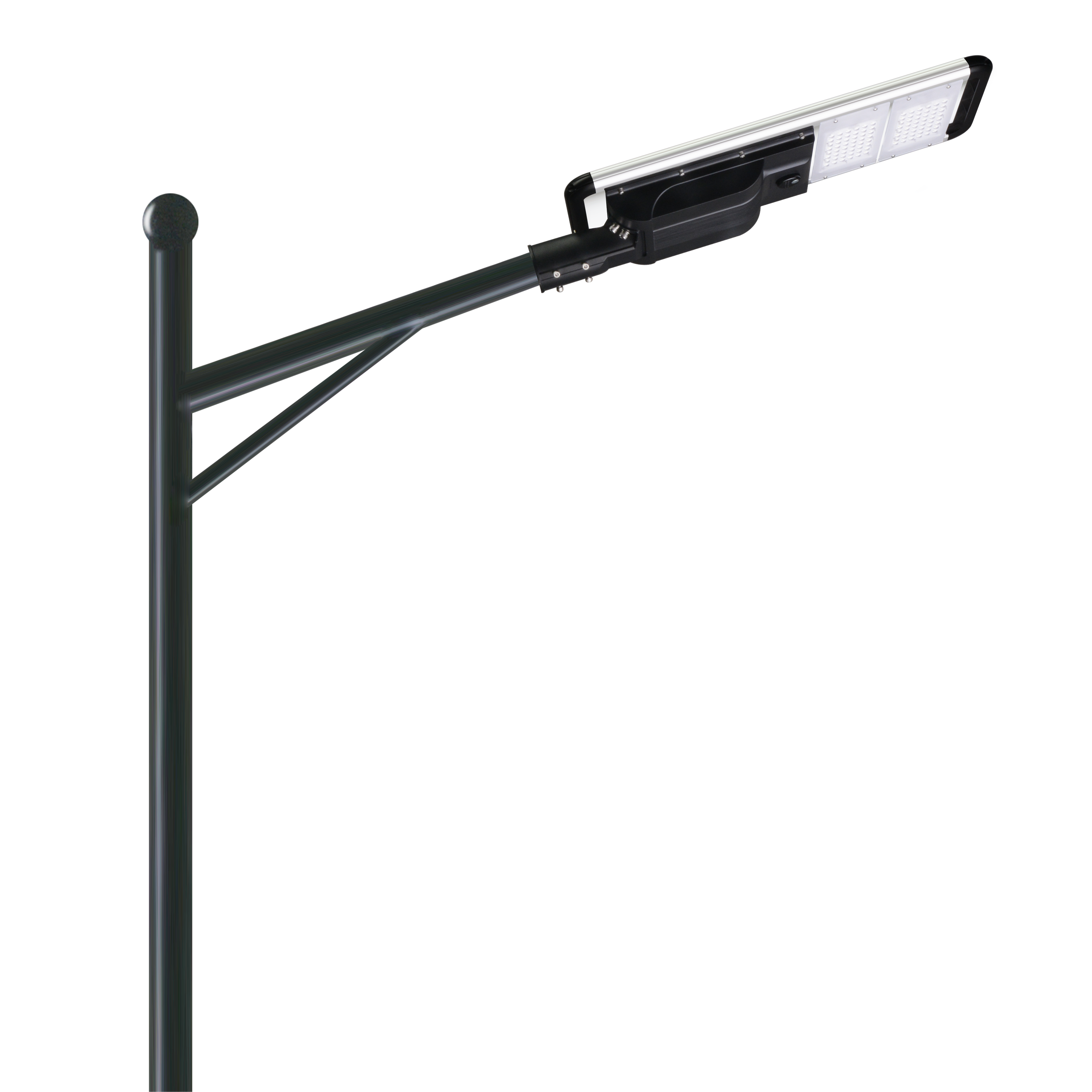 CE RoHS IES Approved 2023 Brand New 40W Integrated Solar LED Street Light All in One LED Street Lamp