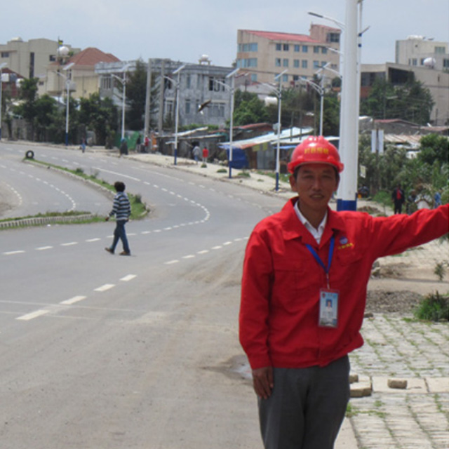 PROJECTS IN ETHIOPIASOLAR STREET LIGHT