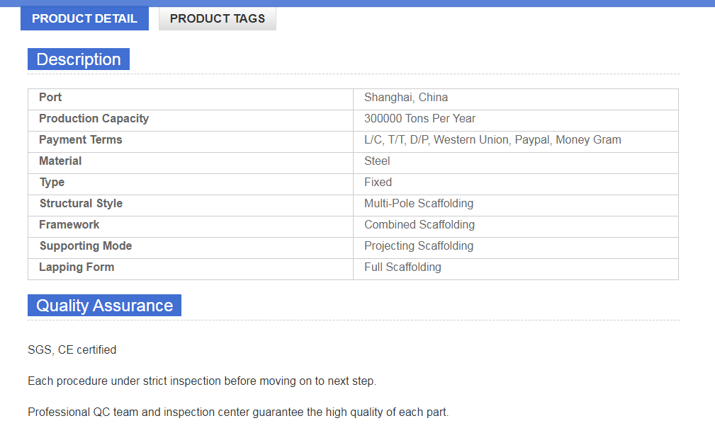 Scaffolding Walkway Steel Plate4